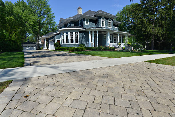 Residential Paver Driveway in Ashley, PA